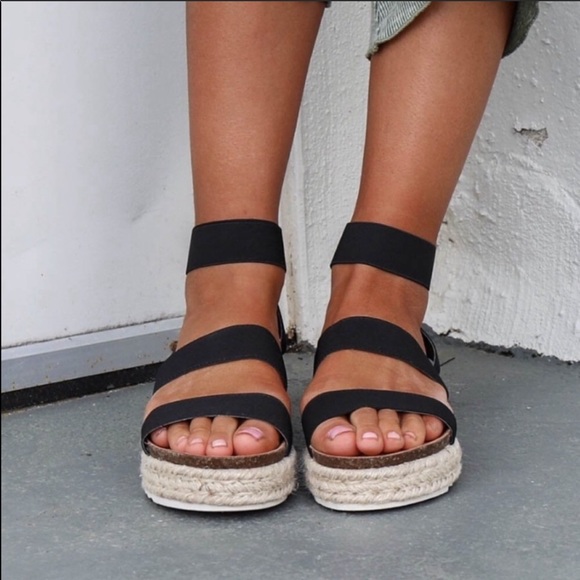 📣 “Sophia” black espadrilles - Picture 2 of 8
